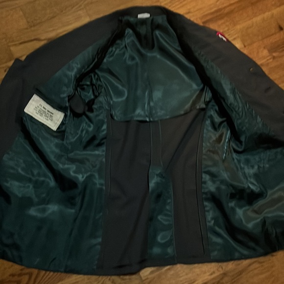 VINTAGE MILITARY US ARMY  COAT UNIFORM JACKET MENS 8405-965-1605 SIZE 40S - Picture 12 of 13